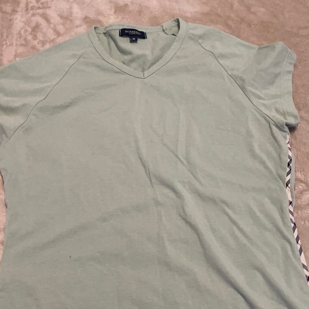 Green Burberry top